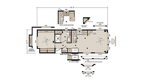 Aruba / AR-1135D-19 Layout 68870