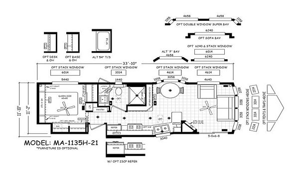 Malibu / MA-1135H-21 Layout 68904