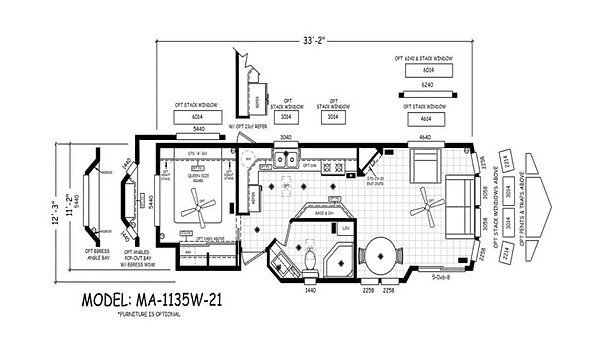 Malibu / MA-1135W-21 Layout 68936