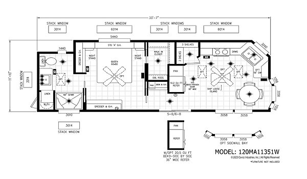 Malibu / 120MA11351W Layout 68936