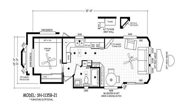 Sedona / SN-1135B-21 Layout 68953