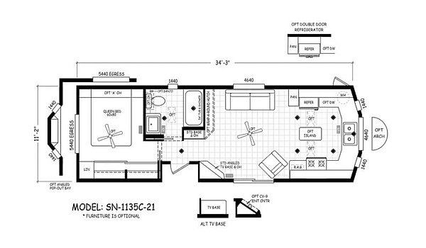 Sedona / SN-1135C-21 Layout 68954