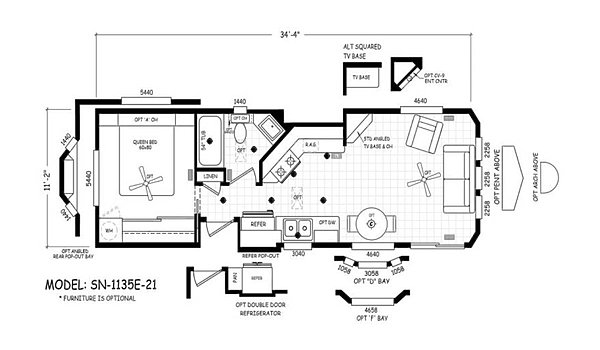 Sedona / SN-1135E-21 Layout 68966