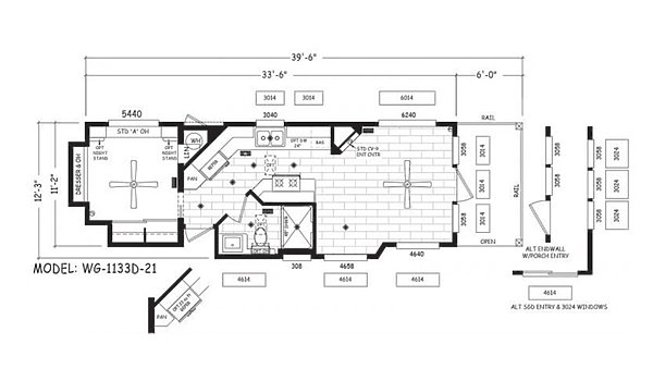 Wedge / WG-1133D-21 Layout 68980