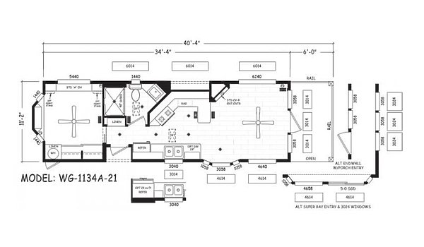 Wedge / WG-1134A-21 Layout 68981