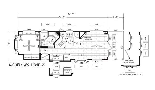 Wedge / WG-1134B-21 Layout 68982