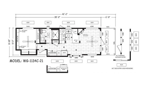 Wedge / WG-1134C-21 Layout 68988