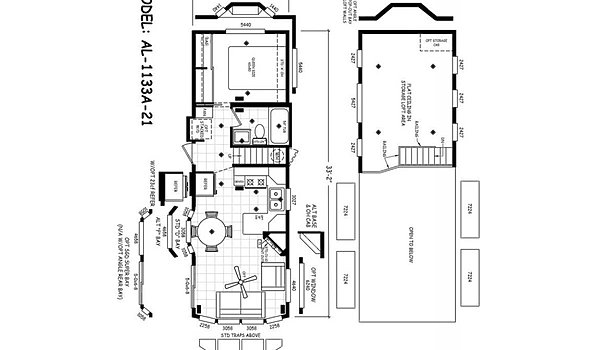 Alpine Loft / AL-1133A-21 Layout 68991