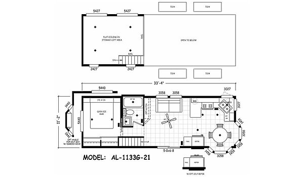 Alpine Loft / AL-1133G-21 Layout 69023