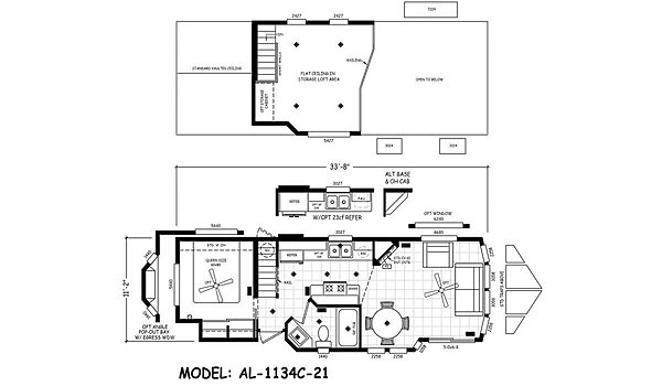 Alpine Loft / AL-1134C-21 Layout 69026