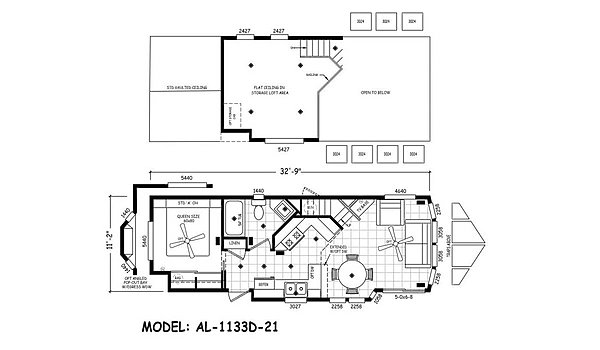 Alpine Loft / AL-1134D-21 Layout 69027