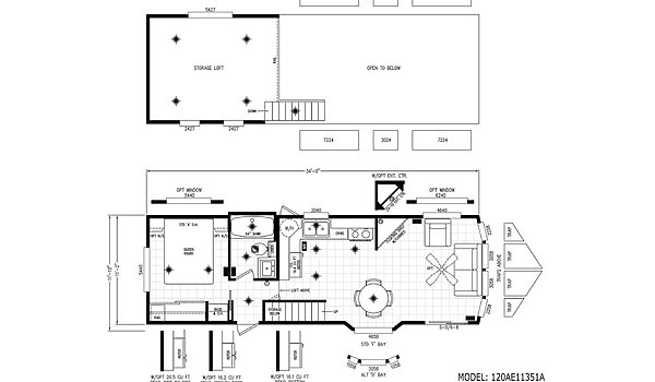 Alpine Loft / 120AL11351A Layout 69029