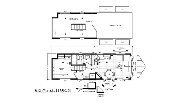 Alpine Loft / AL-1135C-21 Layout 69031