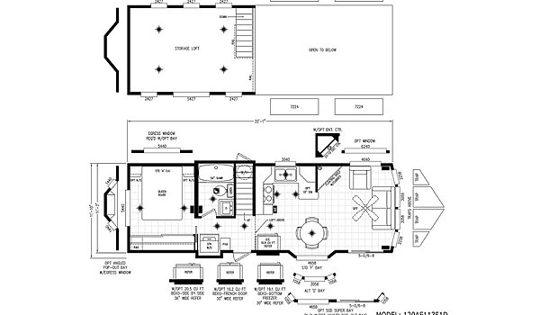 Alpine Loft / 120AL11351D Layout 69032