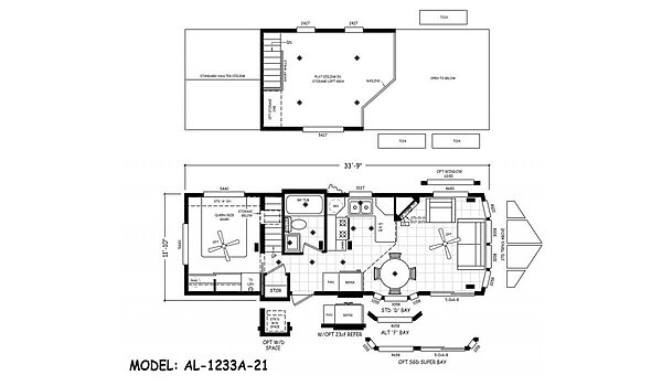 Alpine Loft / AL-1233A-21 Layout 69033