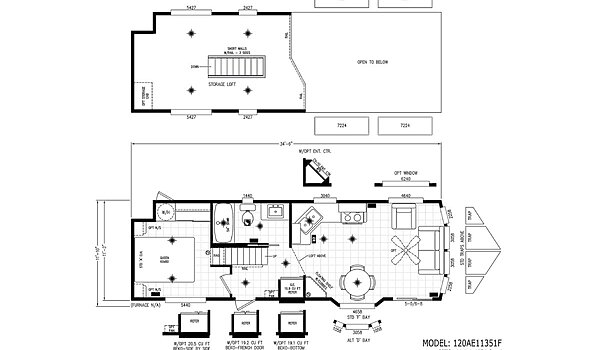 Alpine Loft / 120AL11351F Layout 133491