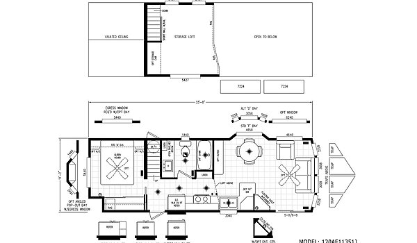 Alpine Loft / 120AL11351J Layout 133494