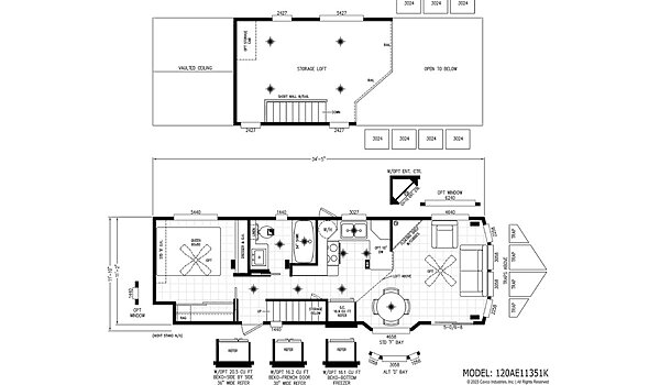 Alpine Loft / 120AL11351K Layout 133495