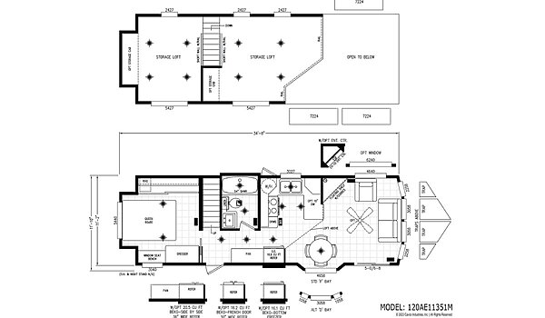 Alpine Loft / 120AL11351M Layout 133497