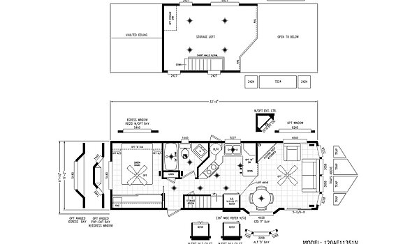 Alpine Loft / 120AL11351N Layout 133498