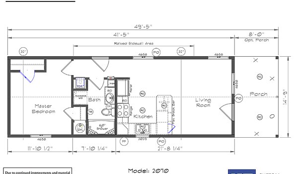 Cedar Canyon / 2070-3 Layout 45705