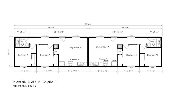 Cedar Canyon / Duplex 2053-M Layout 70325