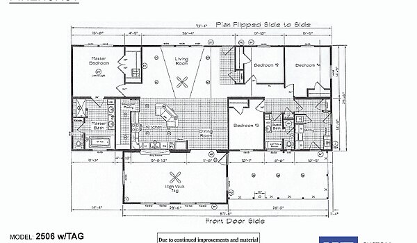 Pinehurst / 2506 with Tag and Porch-2 Layout 113367