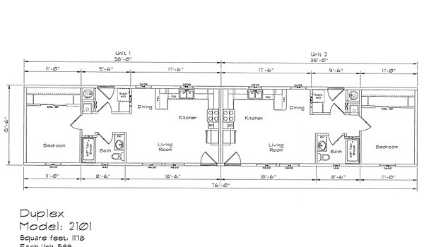 Cedar Canyon / Duplex 2101 Layout 119492