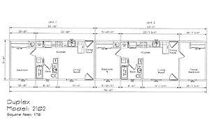 Cedar Canyon / Duplex 2102 Layout 119493