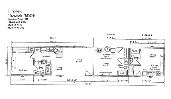 Cedar Canyon / Triplex 7003 Layout 119494