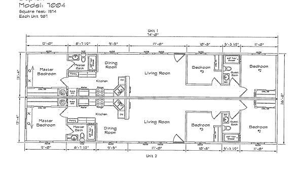Cedar Canyon / Duplex 7004 Layout 119495