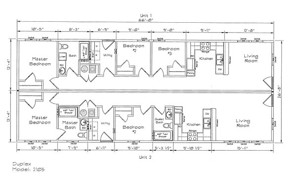 Cedar Canyon / Duplex 2105 Layout 119496