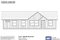 Cedar Canyon / 2020 with Raised Roof Layout 120592