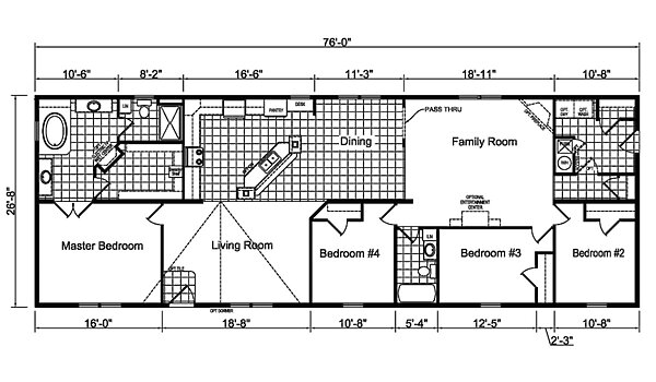 Hudson Double / ERH-80J531-H Layout 116733