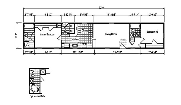 Hudson Single / ERH-76F454 Layout 116739