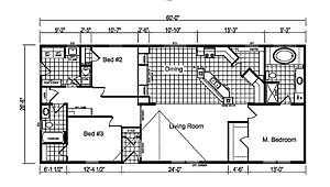 Hudson Double / ERH-64J583-H Layout 116855