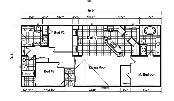 Hudson Double / ERH-64J583-H Layout 116855