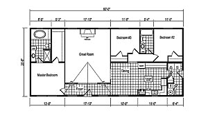 Hudson Double / ERH-64J128-H Layout 116859