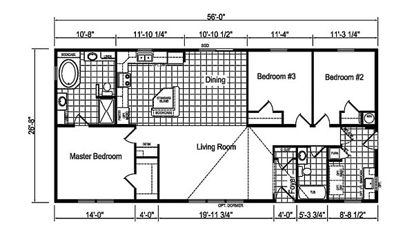 Hudson Double / ERH-60J854-H Layout 116863