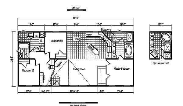 Hudson Double / ERH-60J840-H Layout 116864