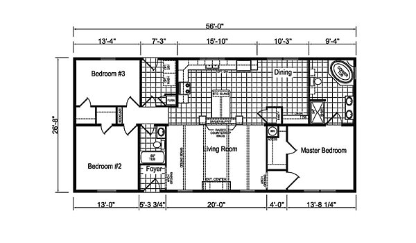 Hudson Double / ERH-60J835-S Layout 116865