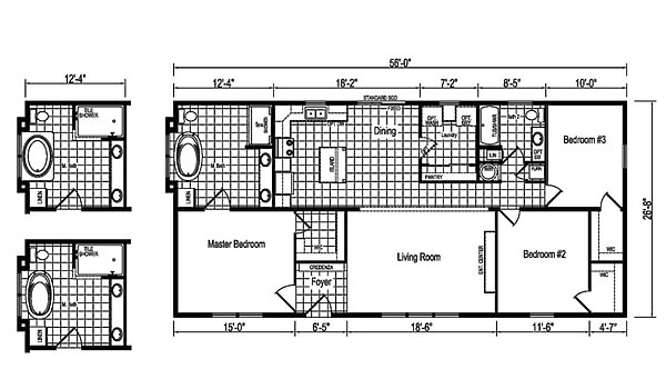 Hudson Double / ERH-60J612-S Layout 116867