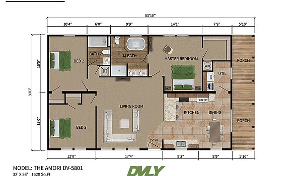 Deer Valley Series / Amori DV-5801 Layout 41066