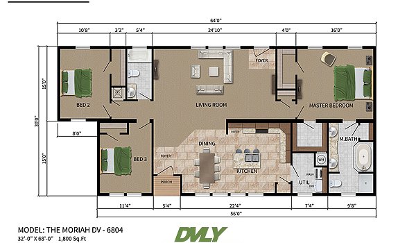 Deer Valley Series / Moriah DV-6804 Layout 39724