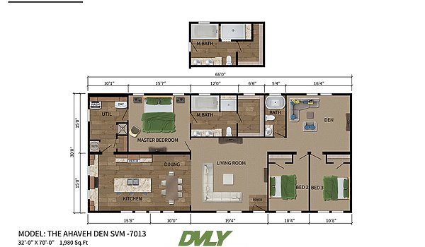 Sun Valley Series / Ahaveh Den SVM-7013 Layout 41062