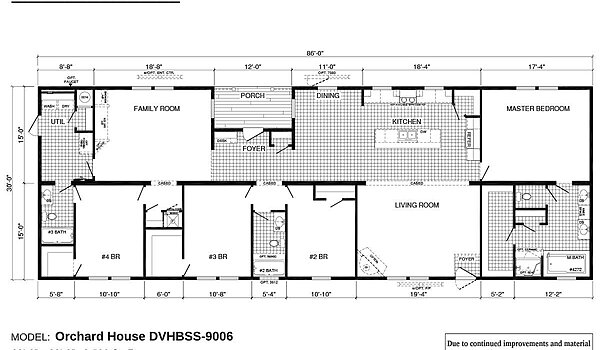 Signature Series / Orchard House DVHBSS-9006 Layout 1053