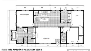 Sun Valley Series / Maison Calme SVM-6806B Layout 1063