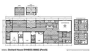 Signature Series / Orchard House DVHBSS-9006C (Porch) Layout 129497