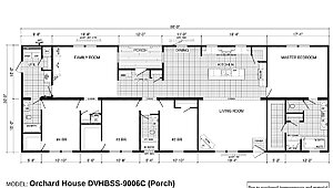 Woodland Series / Orchard House WL-9006C (Wind Zone 3) Layout 10063