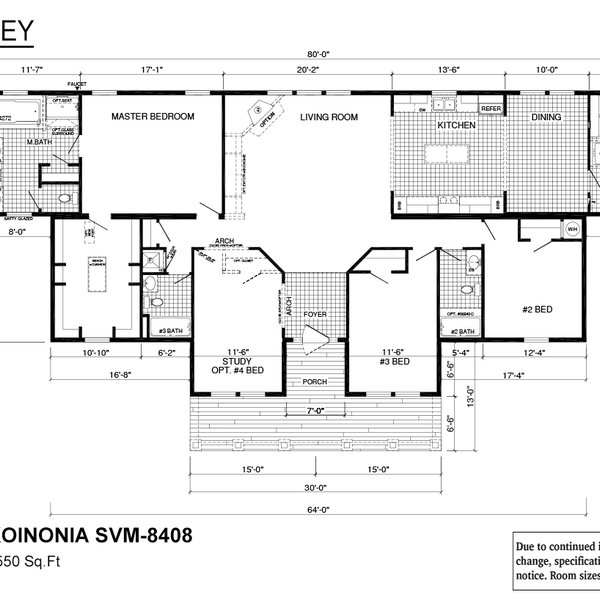 Sun Valley Series / Koinonia SVM-8408 built by Deer Valley Homebuilders